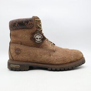 Timberland Baltimore 6" Men's Size 12 M Waterproof Brown Nubuck Premium Boots